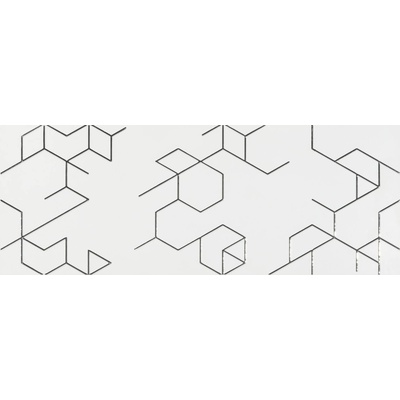 Azulev-Sanchis Clarity Dec. Polygon Blanco 25x65