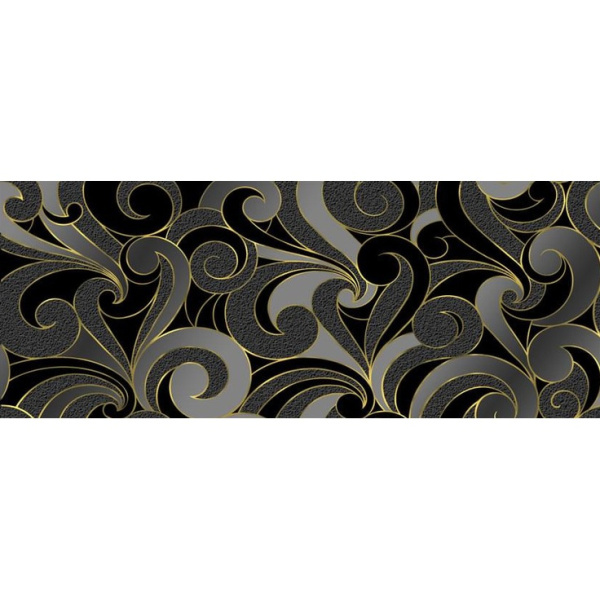 CeDam Lustri Dec Ricciolo Nero 20x50