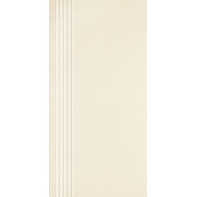 Grupa Paradyz Arkesia Bianco Stopnica Prosta Nacinana Mat 29,8x59,8