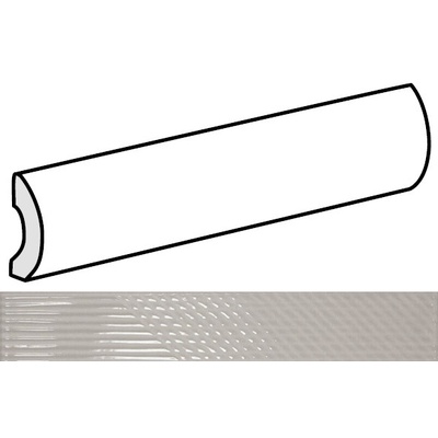 Equipe Fragments 23903 Pencil Bullnose Light Grey 3x20