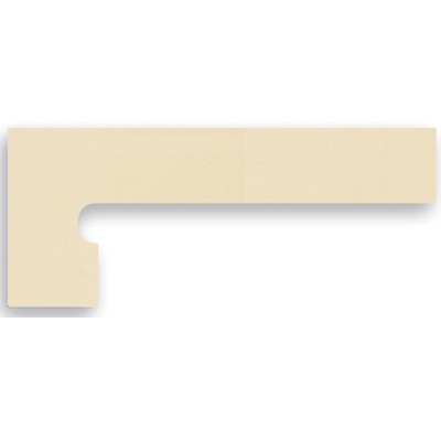 Venatto Pulido Blanco Perla Zanguin Izdo. Blanco Perla 19x42.4