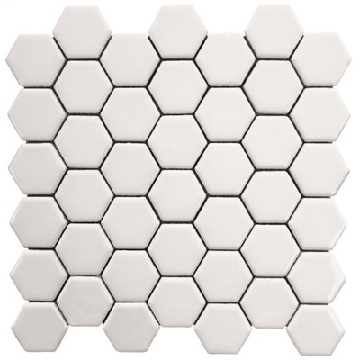 Bars Crystal Керамическая мозаика White Hexagon 30.15x30.15