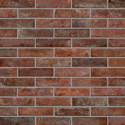 Dado Ceramica Brickone BKN004 Rosso Berlino 7.4x31