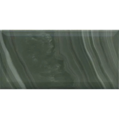 Kerama Marazzi Сеттиньяно 19077 Зелёный грань глянцевый 20x9,9 - керамическая плитка и керамогранит