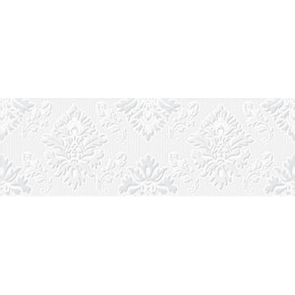 Time Ceram Delux Decor Blanco 75x25