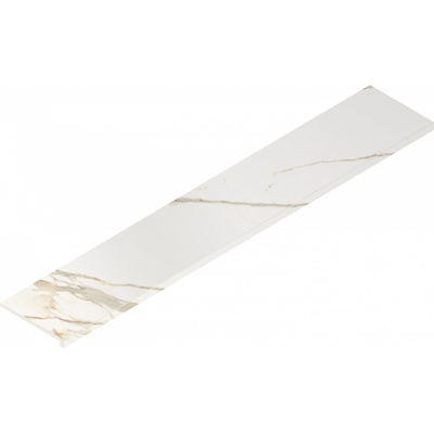 Italon Stellaris 620070002613 Calacatta Gold Scalino Frontale 33x160 - керамическая плитка и керамогранит