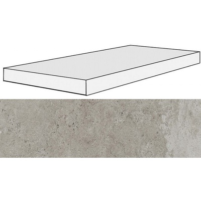 Rex Ceramiche La Roche 742262 Grey SX 120x33