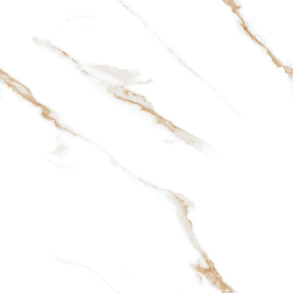 Ceradim Calacatta Sharp Gold Белый Полированный 80 80x80