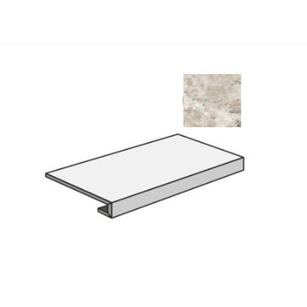 Sant Agostino Metastone CSAGMEMU12 Gradone Mud 33x120