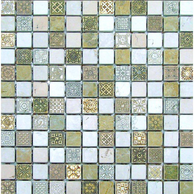 Petra Antiqua Acqueforti mosaics IDEM02.2 AF/2.5 AN Decor Mix 2 30,5x30,5 - керамическая плитка и керамогранит