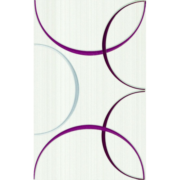 Ape ceramica Dance Boucle Malva 25x40