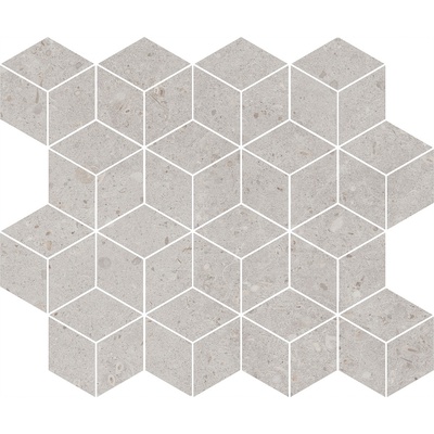 Kerama Marazzi Риккарди T017\14053 Мозаичный серый светлый матовый 45x37,5 - керамическая плитка и керамогранит