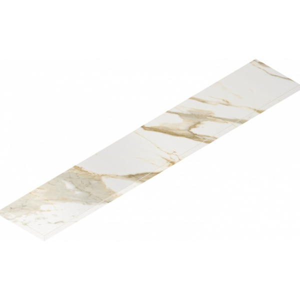 Italon Stellaris 620070002631 Calacatta Gold Scalino Angolare Sx 33x160