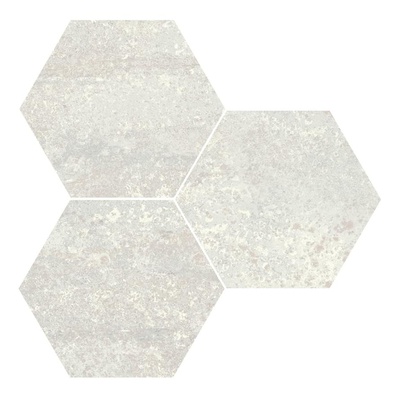 Apavisa Rust 8431940389795 White Natural Hexagon 25x29