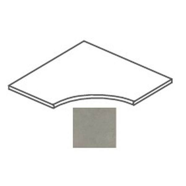 Impronta italgraniti I Cementi FL04AP6S Taupe Angolare Curvilineo Lucida 20mm 60x60