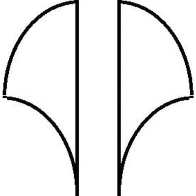 Cerasarda Trasparenze Marine 1042871 Mosaico Ventaglio Chiusura Verticale Dx Acqua 3,2x6,5