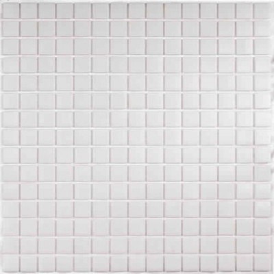 Bonaparte Мозаика стеклянная Simple White (на бумаге) 32.7x32.7