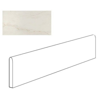 Atlas Concorde Marvel Pro ADV5 Cremo Delicato Battiscopa 7.2x60