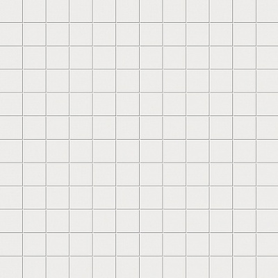 CE.SI. Matt 2.5x2.5 Bianco Su Rete 30x30