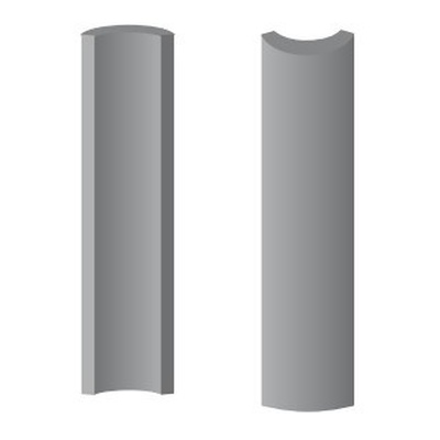 Casalgrande Padana Unicolore Technic 148104 A5 - S5 Bianco B 2,5x20