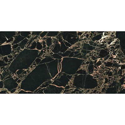 Casalgrande Padana Marmoker 11900298 Orange Black Lucido 118x236