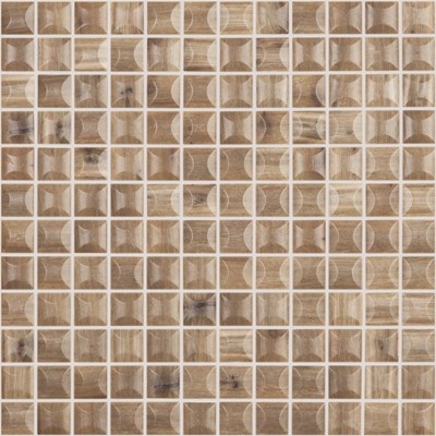Vidrepur Wood № 4201/В (на сетке) 31,7x31,7 - керамическая плитка и керамогранит