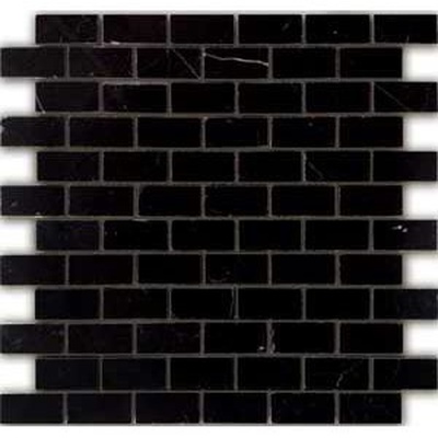 Caramelle Pietrine 7 мм Nero oriente 23x48x7 глянцевая 29.8x29.8