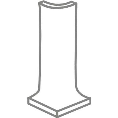 Provenza Evo Q EAJ7 Cove Base Angolo Esterno Dark Grey 2,5x16