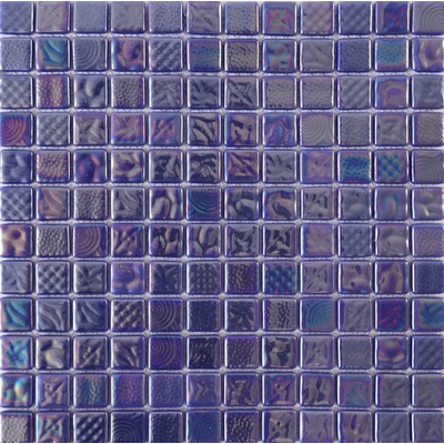 Natural mosaic Steppa STP-BL025-L Violet Перламутр 31.7x31.7