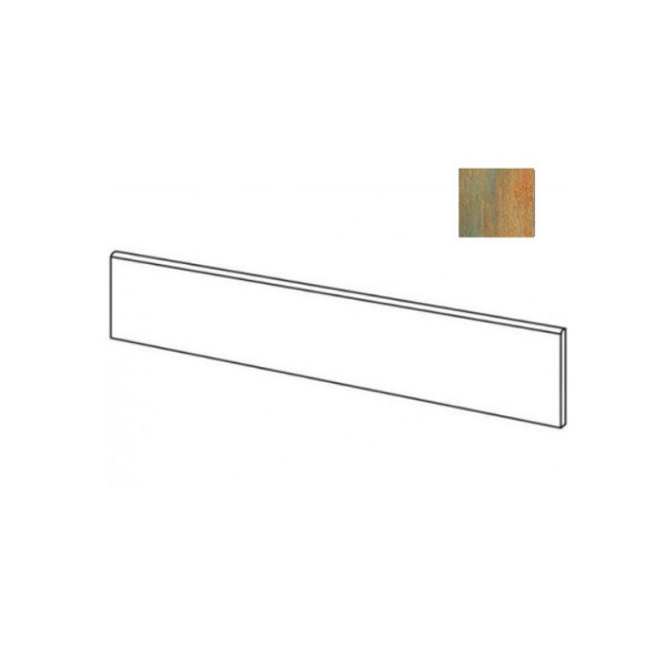 Sant Agostino Dripart CSABDRCO90 Battiscopa 90 Copper 7,3x90