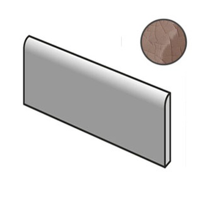 Equipe Masia 21768 Bullnose Cacao Crackle 7.5x15