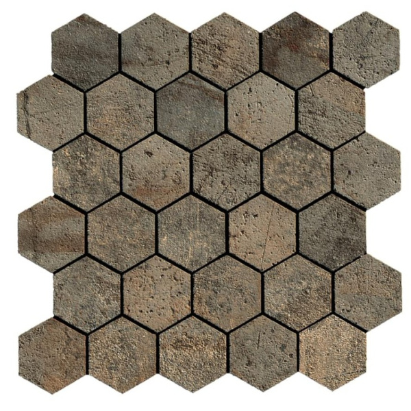 La Fabbrica Ceramiche Jungle Stone 154315 Esagona Wild 28x29