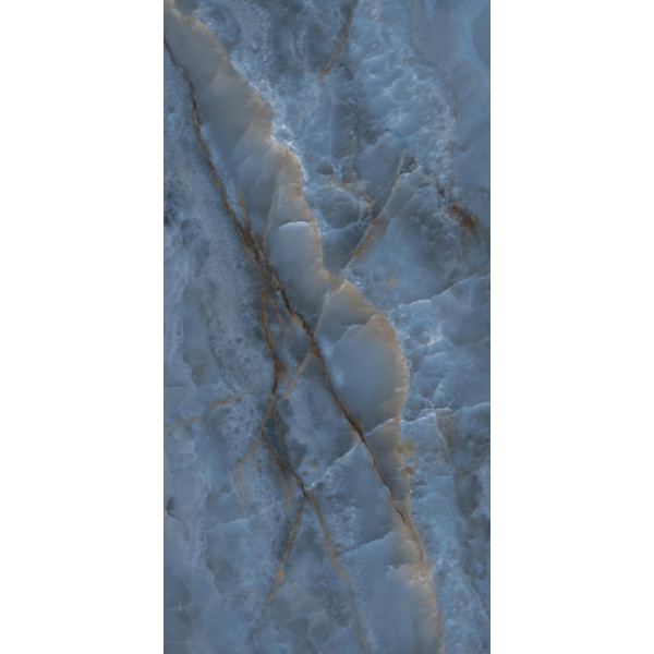 Ascale Onice Blue Bookmatch B Polished 160x320