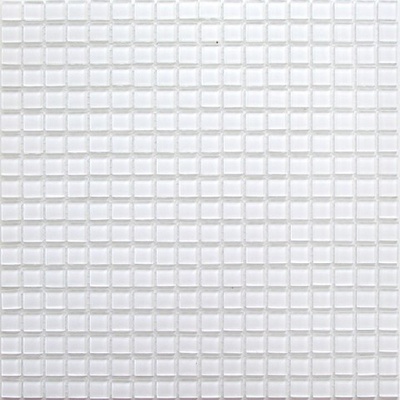 Bonaparte Мозаика стеклянная Super white 30x30