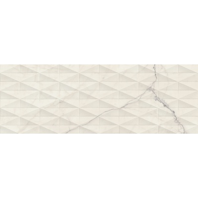 Marazzi Allmarble Wall M73S Statuario Struttura Pavé Lux 3D 40x120