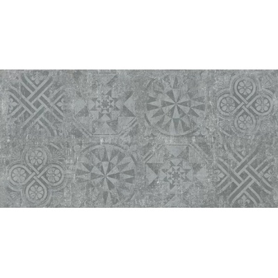 Керамика Будущего Идальго Гранит Стоун Цемент Темно Серый ASR Rett 60x120