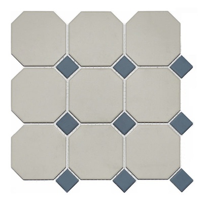 TopCer Field Material 4416OCT11 White Blue 30x30 - керамическая плитка и керамогранит