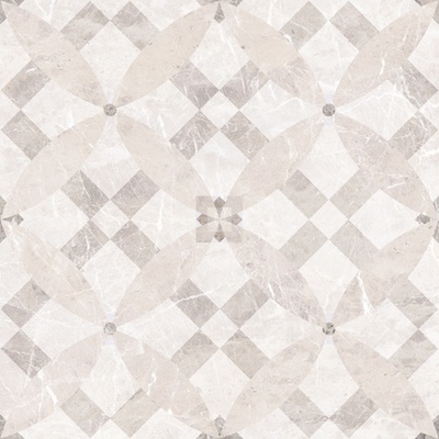 Керамин Рива 3Д Бежевый 50x50