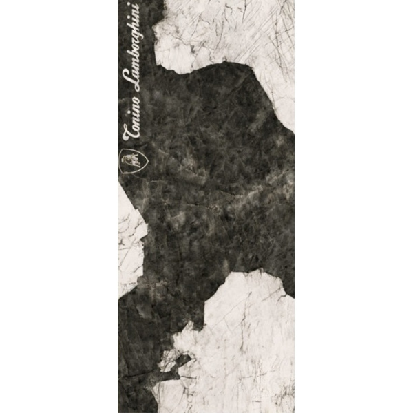 Tonino Lamborghini Magma 189117 F Logo A Black & White Lap Ret 120x280 - керамическая плитка и керамогранит