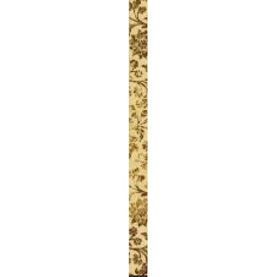 Iris Ceramica Neobarocco Listone Miraggio Oro Floreale 5.5x75