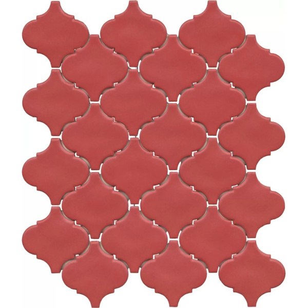 Kerama Marazzi Арабески Марокко KM2630M0061N Красный Матовый 26x30