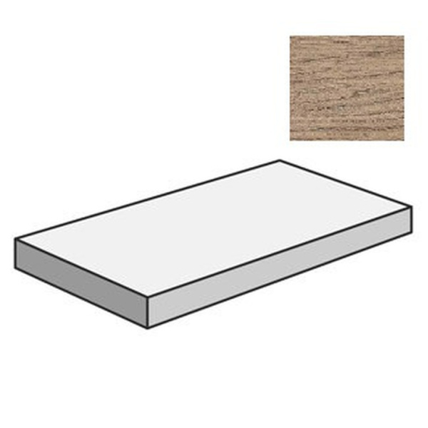 Flaviker PI.SA Cozy 0001278 Angolare Top DX Brown Ret 32x120