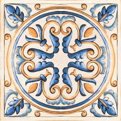 Ceramiche RHS (Rondine) Tuscany J87743 Giotto Dec Mix Микс (без подбора 19 рисунков) 20.3x20.3