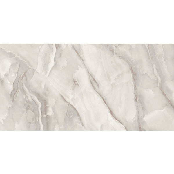 Ametis Belize BZ02 White Полированный 9mm 60x120 - керамическая плитка и керамогранит