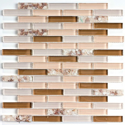 Bonaparte Мозаика стеклянная Shell Glass 30x30