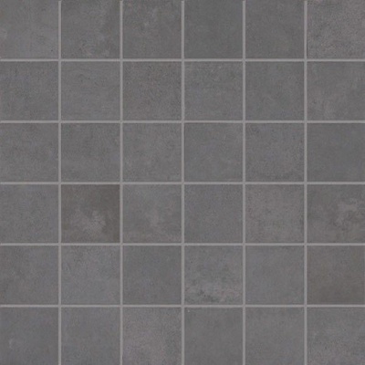 Abk Docks Mosaico Quadretti Black 30x30