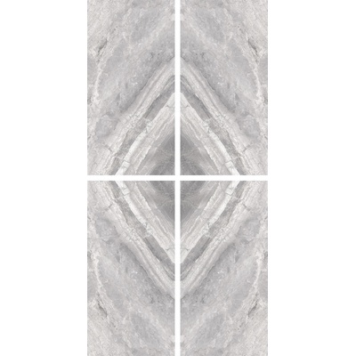 Cerdomus Supreme Book Match Silver Levigato S/4 60x120