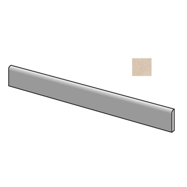 Sant Agostino Logico CSABLSAN90 Battiscopa Sand 7,3x90