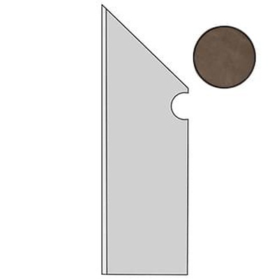 Atlas Concorde Dwell A1LI Brown Leather Battiscopa Sag SX 7,2x30