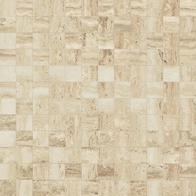 Refin Prestigio LX41 Travertino Lucido Mosaico R 30x30